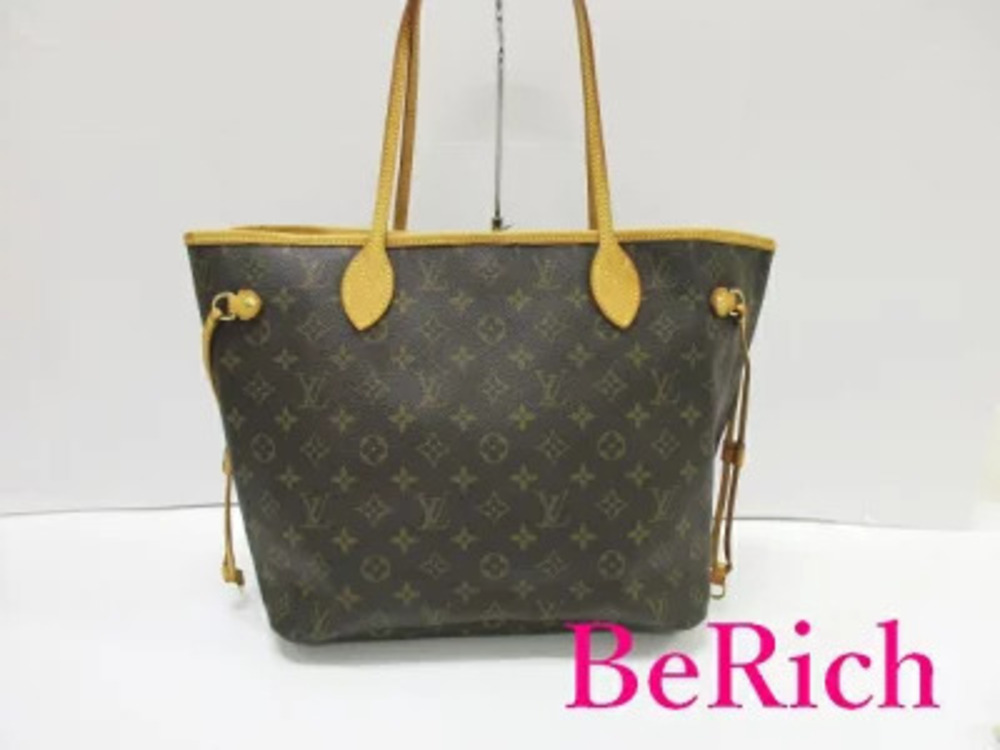 Louis Vuitton Monogram Neverfull LV Tote Bag Shoulder Handbag